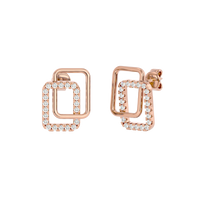 Dual Square Earrings