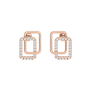 Dual Square Earrings