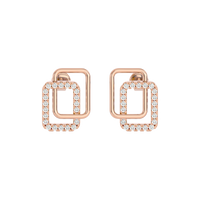 Dual Square Earrings