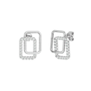 Dual Square Earrings