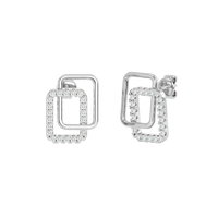 Dual Square Earrings