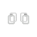 Dual Square Earrings