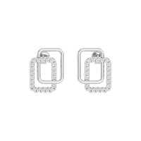 Dual Square Earrings