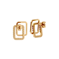 Dual Square Earrings