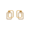 Dual Square Earrings