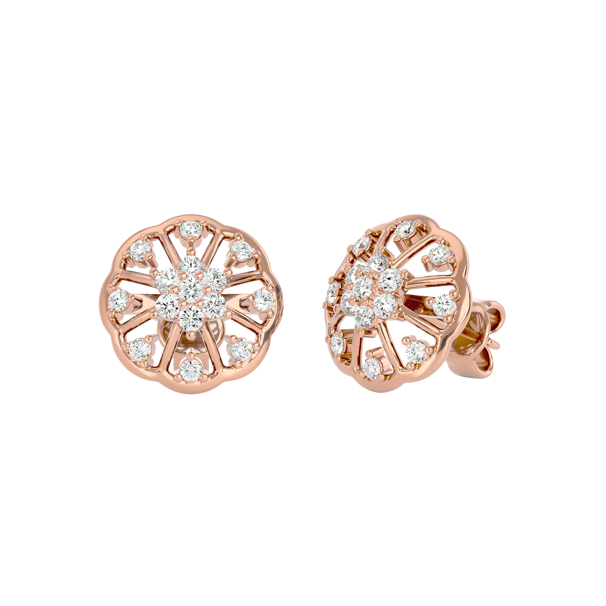 Floral Radiance Earrings