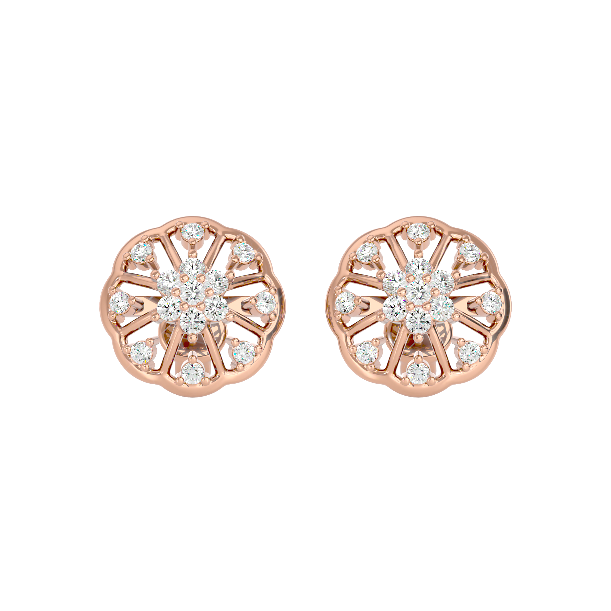 Floral Radiance Earrings