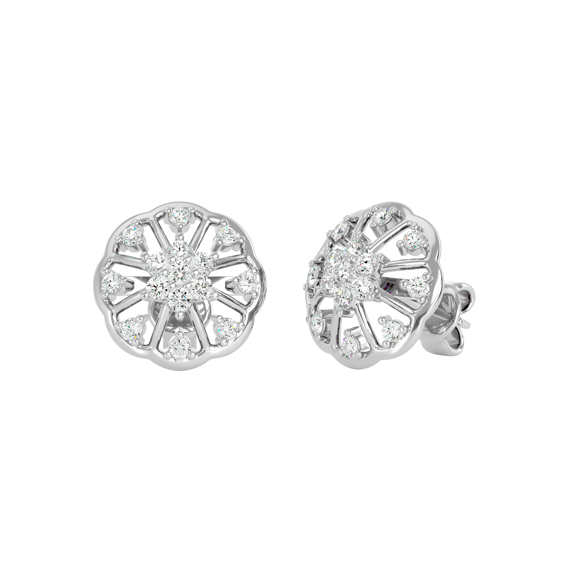 Floral Radiance Earrings