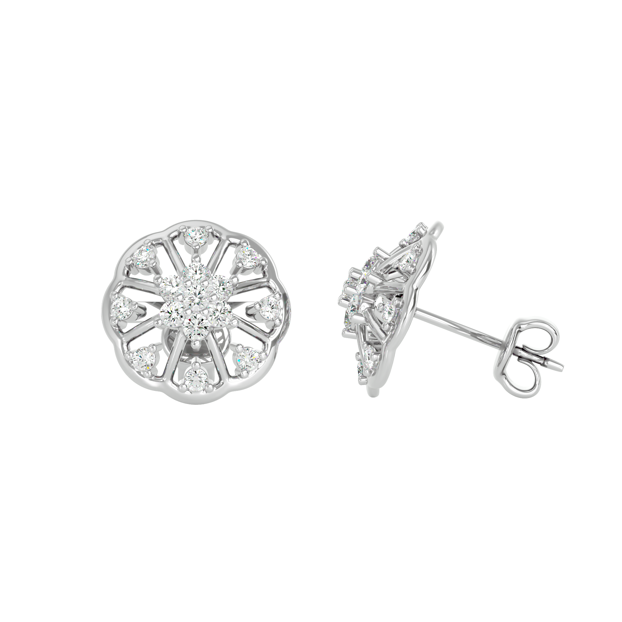 Floral Radiance Earrings