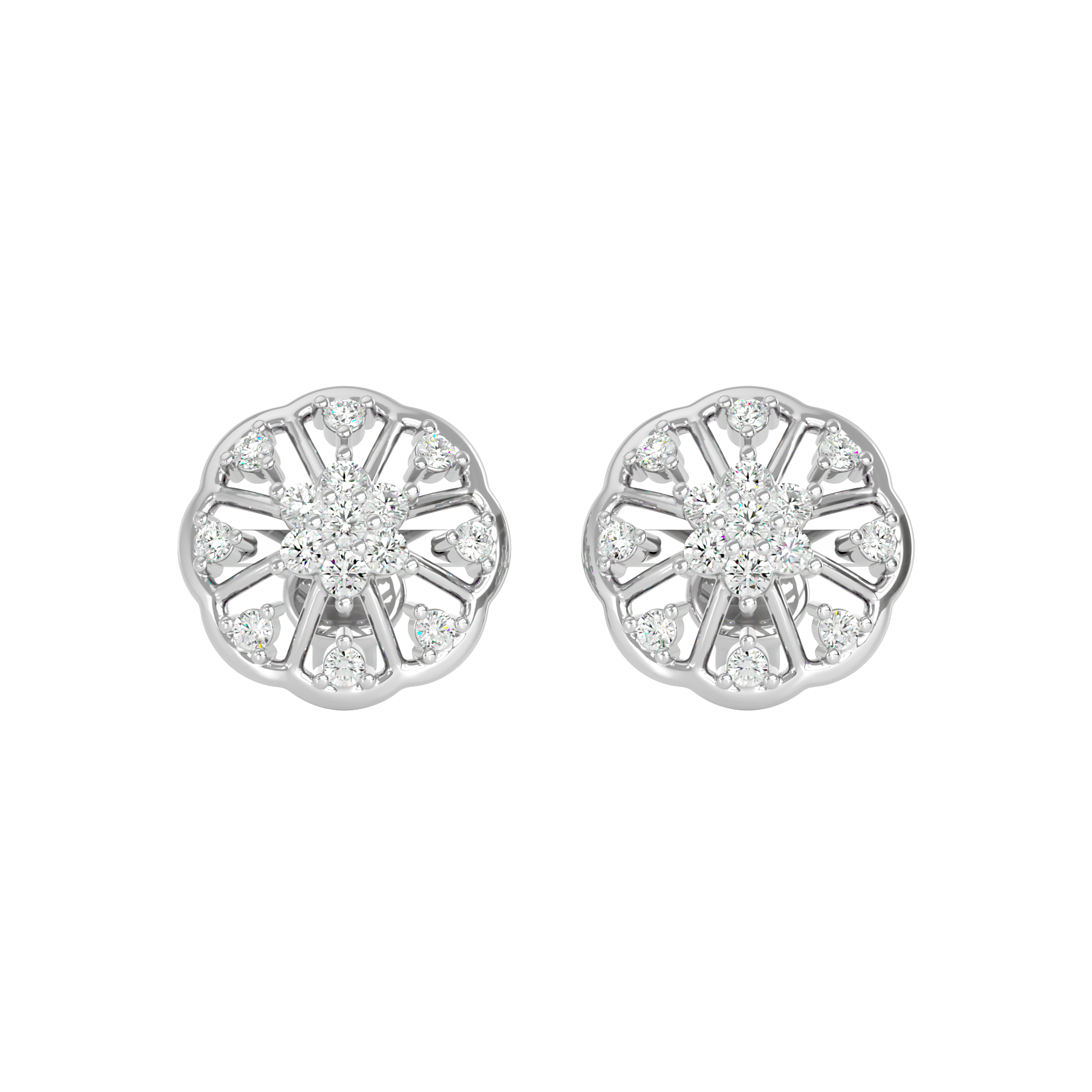Floral Radiance Earrings