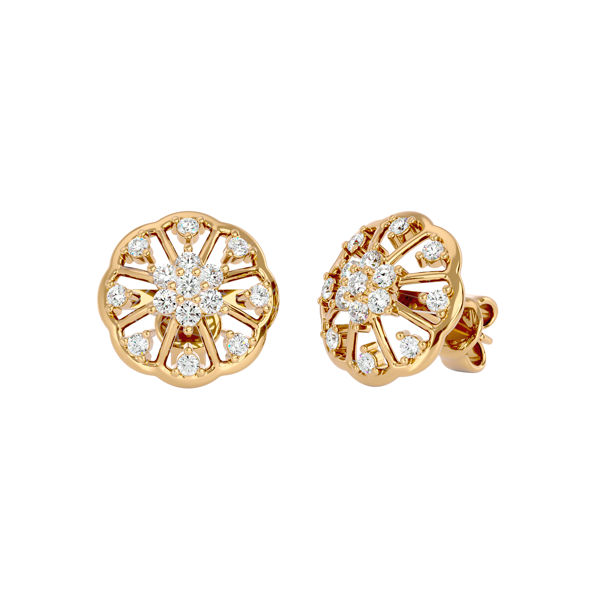 Floral Radiance Earrings