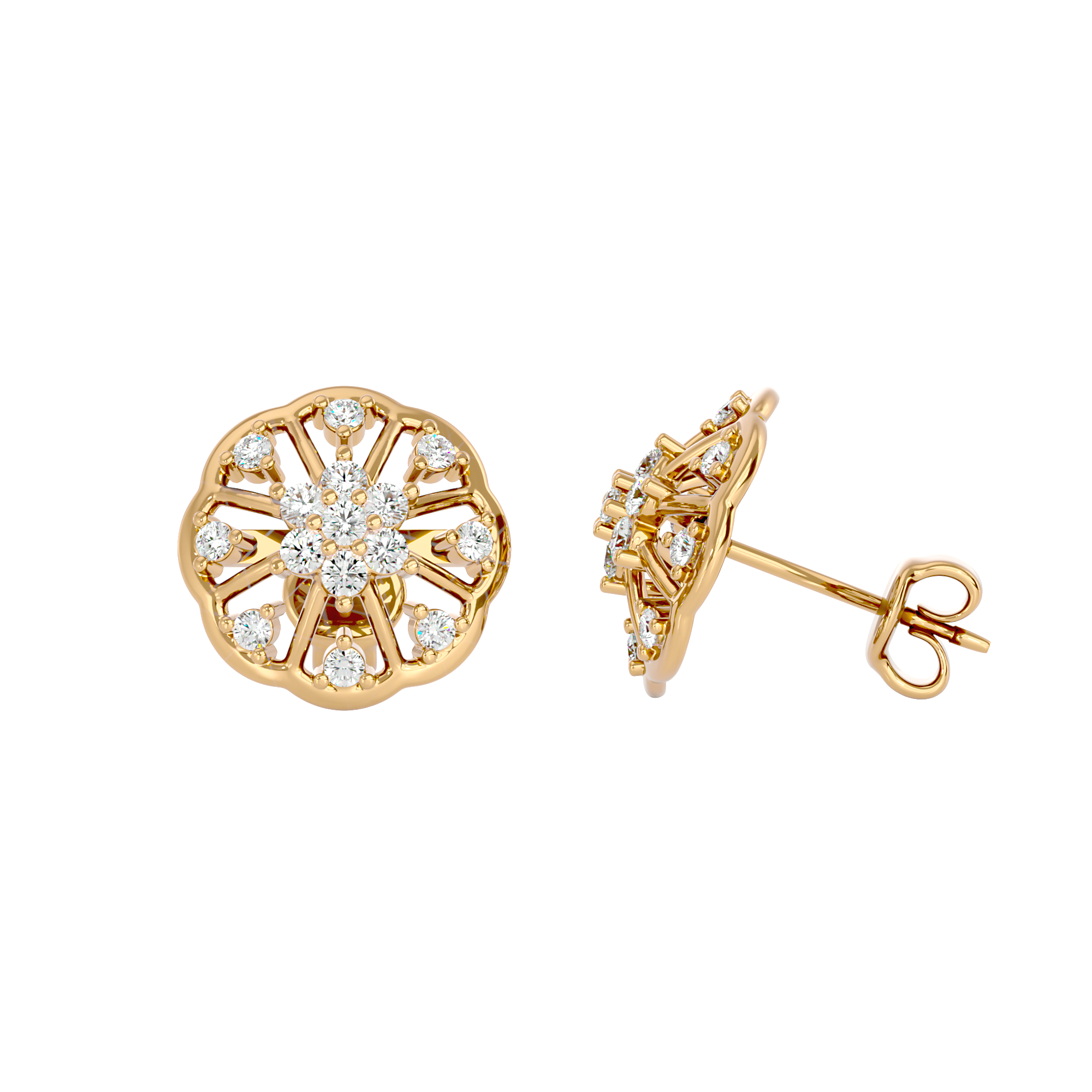 Floral Radiance Earrings