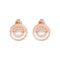 Split Circle Studs
