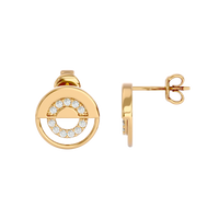 Split Circle Studs