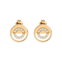 Split Circle Studs