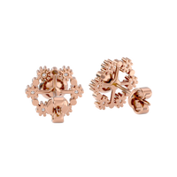 Floral Halo Studs