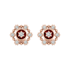 Floral Halo Studs