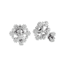 Floral Halo Studs