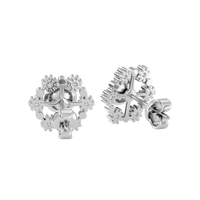 Floral Halo Studs