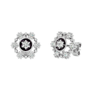 Floral Halo Studs