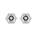 Floral Halo Studs