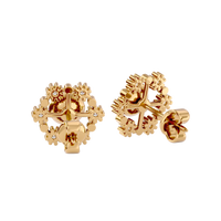 Floral Halo Studs