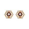 Floral Halo Studs