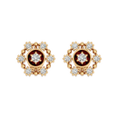 Floral Halo Studs
