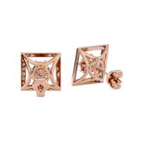 Ornate Square Studs