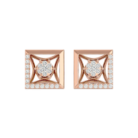 Ornate Square Studs
