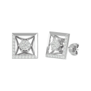 Ornate Square Studs