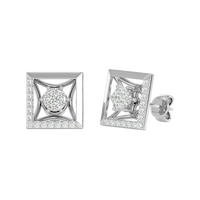 Ornate Square Studs