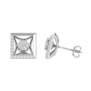 Ornate Square Studs