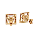 Ornate Square Studs