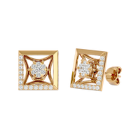 Ornate Square Studs