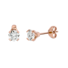 0.5 ct round studs - Martini setting