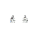 0.5 ct round studs - Martini setting
