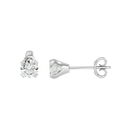 0.5 ct round studs - Martini setting