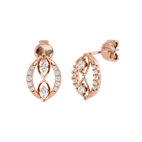 Marquise Infinity Earrings