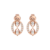 Marquise Infinity Earrings