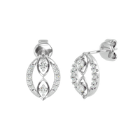 Marquise Infinity Earrings