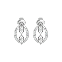 Marquise Infinity Earrings
