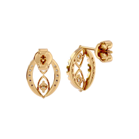 Marquise Infinity Earrings
