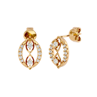 Marquise Infinity Earrings