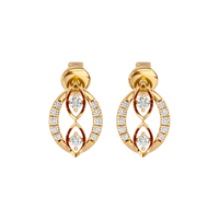 Marquise Infinity Earrings
