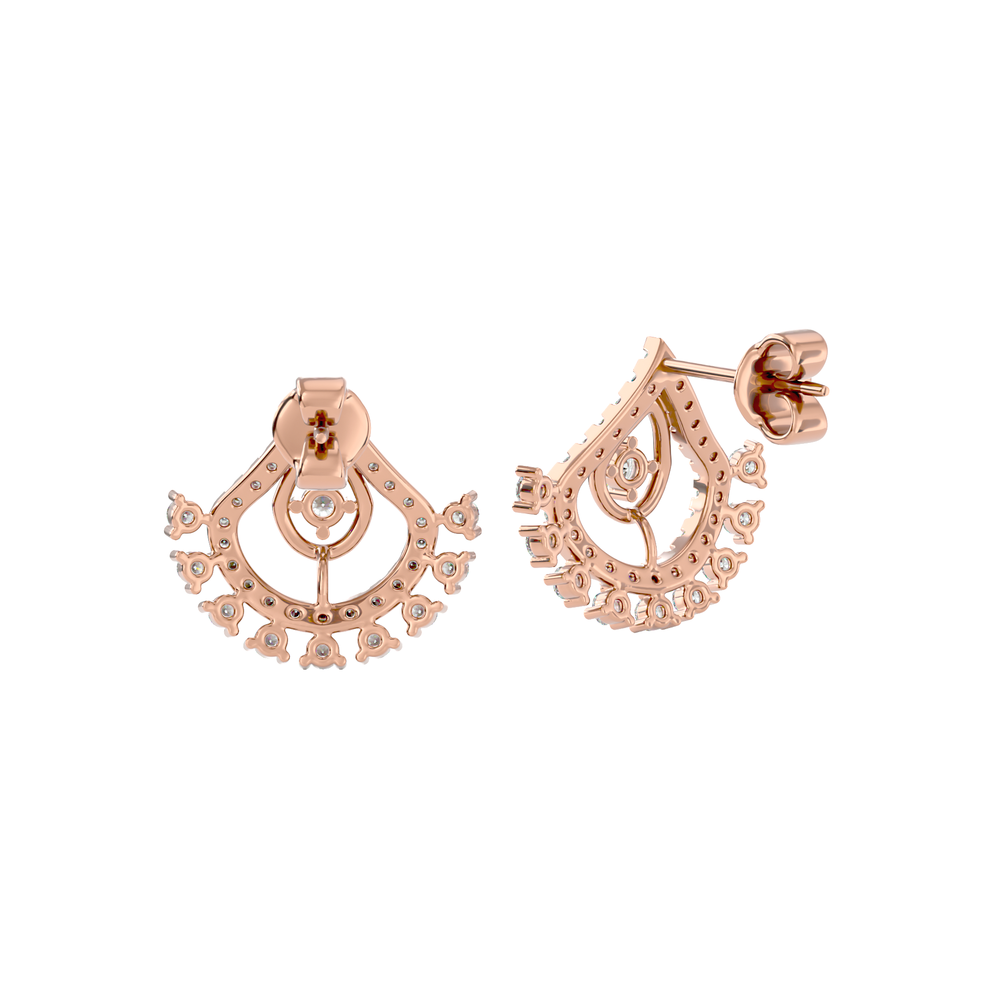 Peacock Grace Earrings