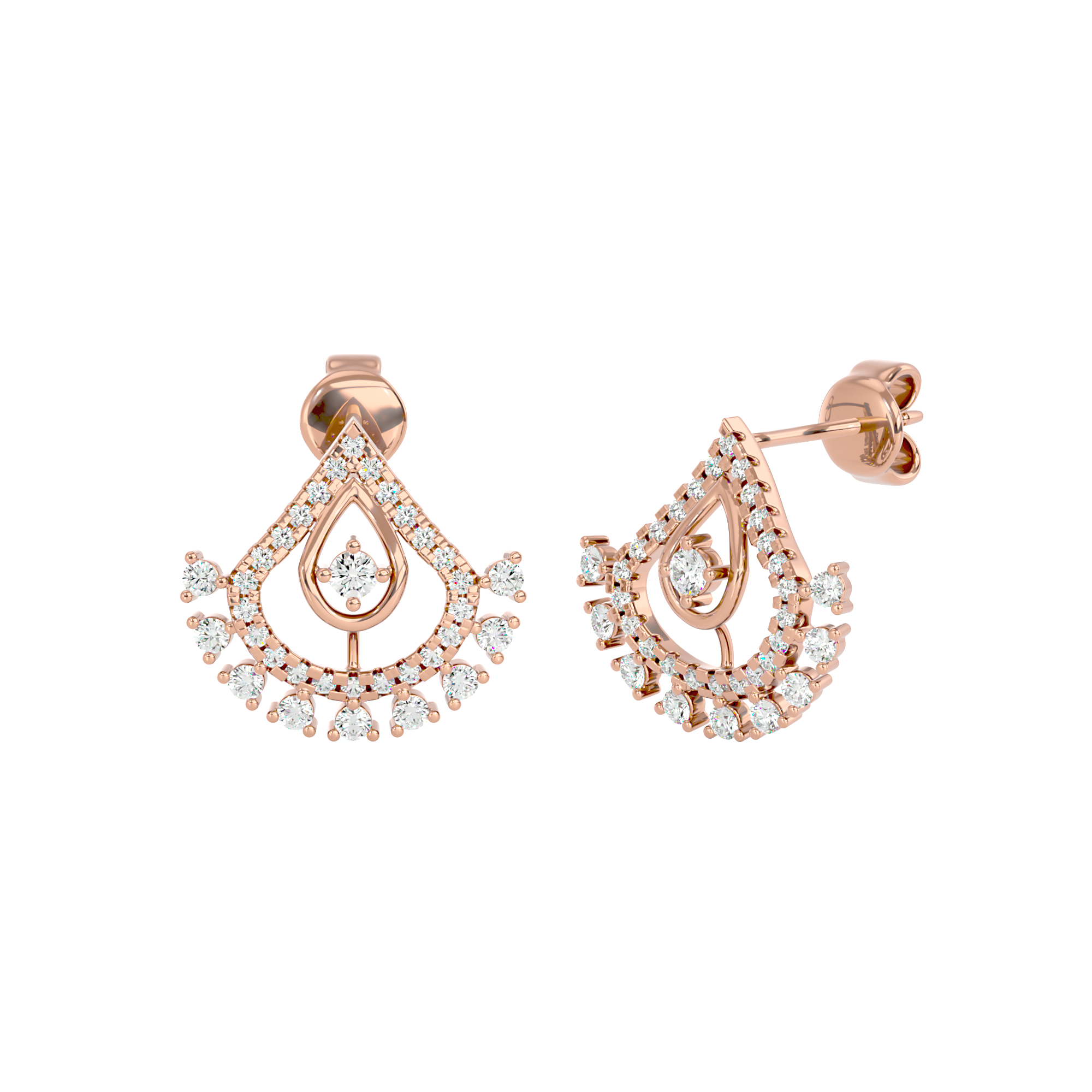 Peacock Grace Earrings