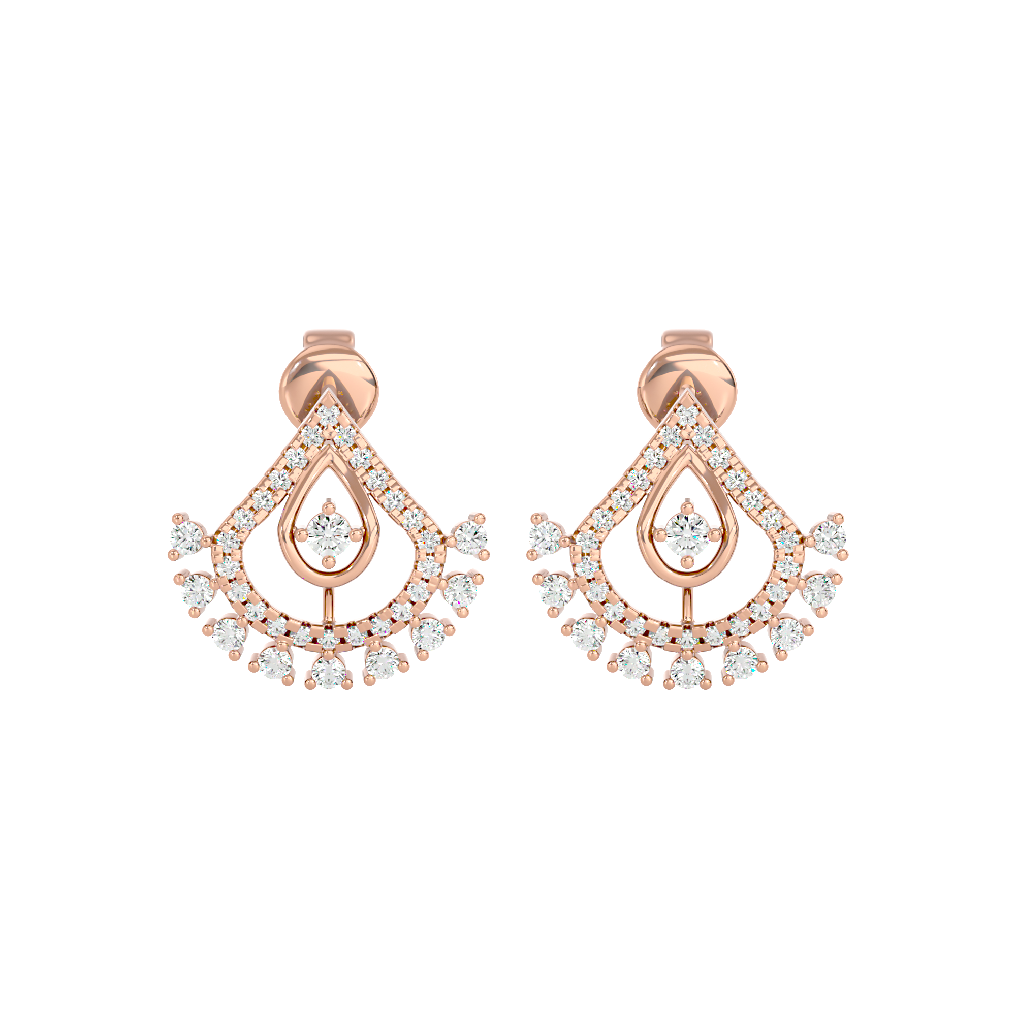 Peacock Grace Earrings