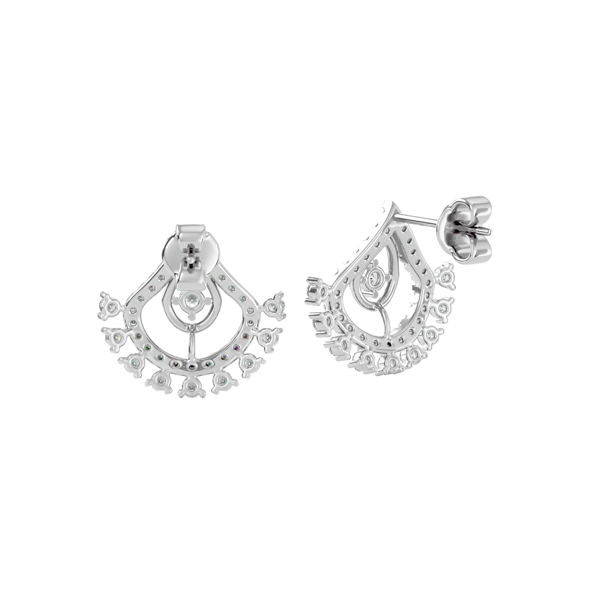 Peacock Grace Earrings