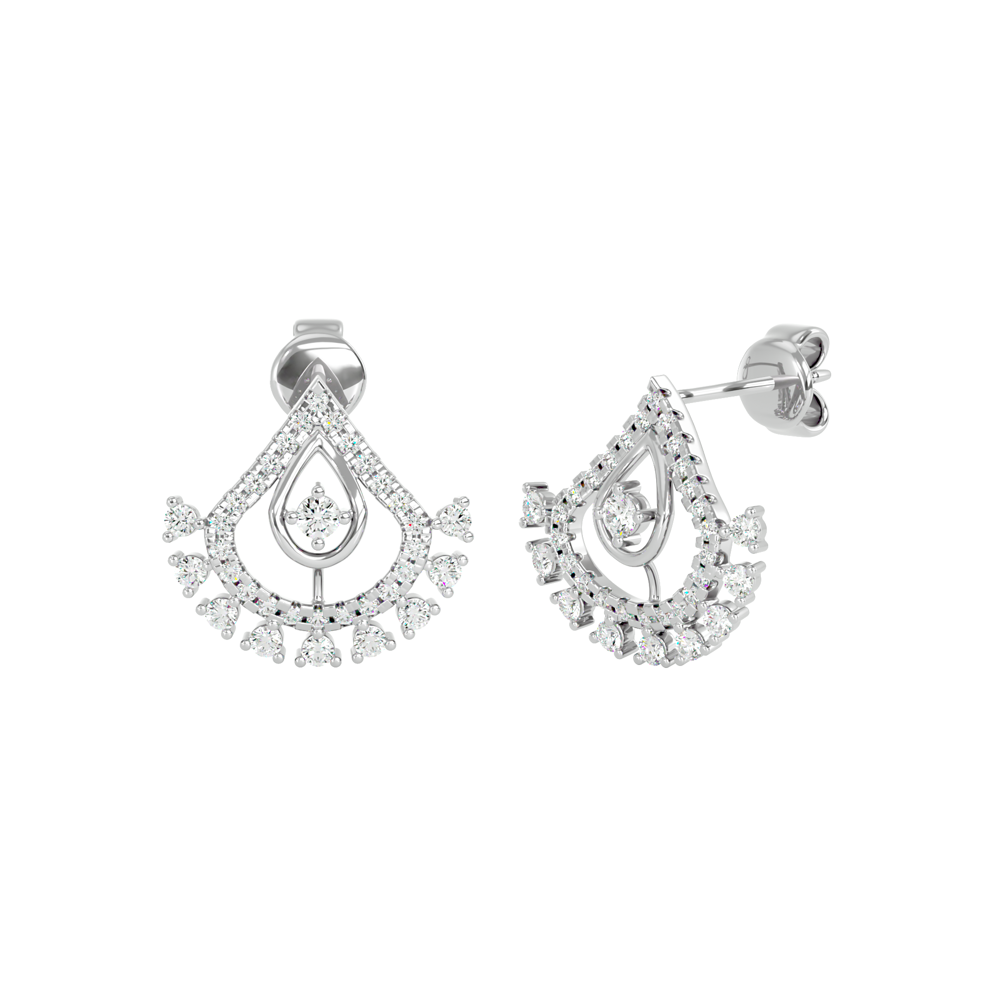 Peacock Grace Earrings